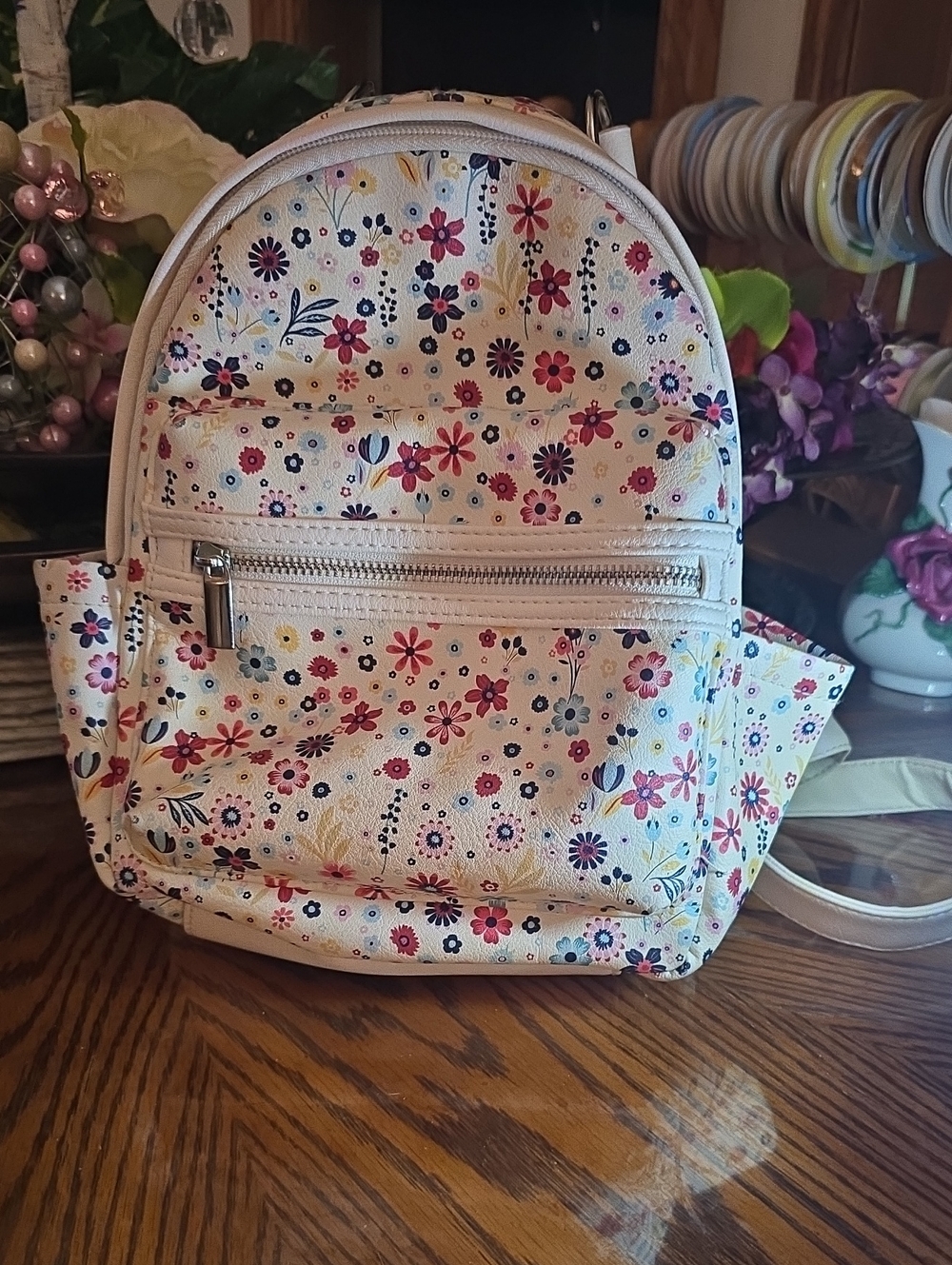 Mini Floral Backpack
